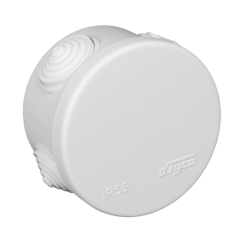 67020 Тусо Коробка распаячная о/у d 70, гл. 50, 4 ввода