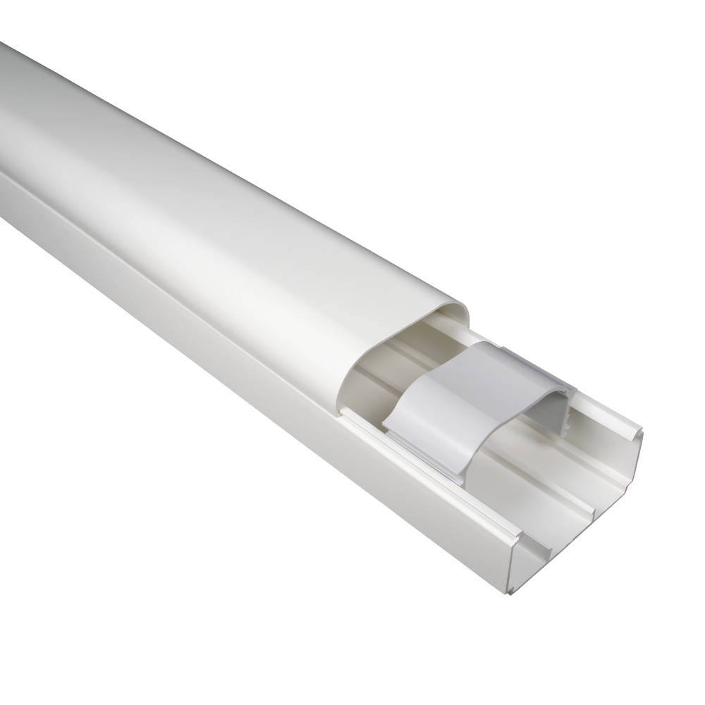 Кабель-канал RuVinil "Арктика" 74х55х2000мм БЕЛЫЙ