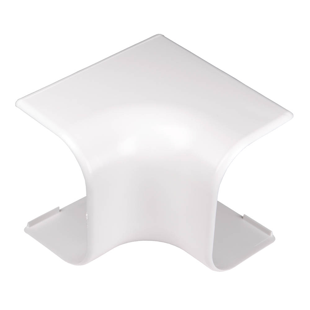 Угол внутренний для кабель-канала 74х55 БЕЛЫЙ